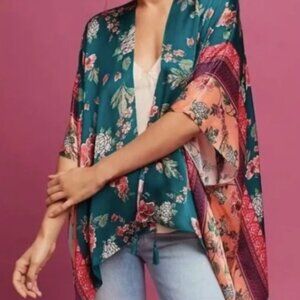 100% silk kimono (NWOT)